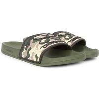 Crosshatch Remorid Mens Sliders Summer Beach Sandal Pool Footwear Green Camo