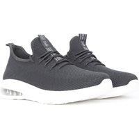 Crosshatch TREVEL Mens Traniers Sneaker, Grey, 8 UK