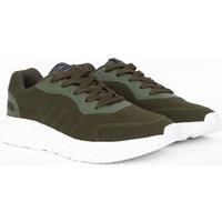 Crosshatch Mens Lennart Everday Comfort Shoes Trainers Olive Green