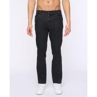 Duck And Cover Hydras Mens Straight Leg Stretchy Denim Jeans Smart Casual Pants