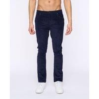 Duck and Cover Cordsome Comfort Flexible Casual Trousers Mens Navy