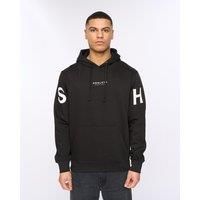 Henleys Hensleeve Mens Hoodie Casual Everyday Hooded Sweatshirt Black