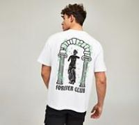 Forever Club Ivy T-Shirt - White - Size XL