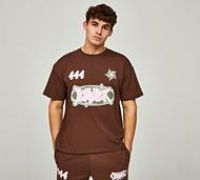 Forever Club Raze T-Shirt - Brown - Size S