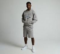 Forever Club Raze Overhead Hoodie - Grey - Size S