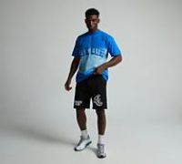 Forever Club Four Applique T-Shirt - Blue - Size S
