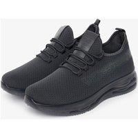 Crosshatch Matfen Flyknit Mens Trainers Designer Shoes Casual Sneakers Grey