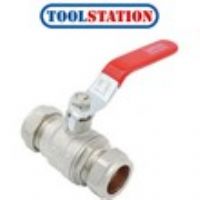 Made4Trade Lever Ball Valve 22mm Red
