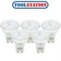 Wessex LED GU10 Glass Bulb Lamp 4.5W Cool White 345lm