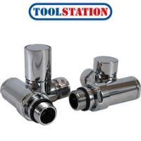 Made4Trade Dual Fuel Corner Radiator Valve Angled