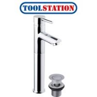 Ebb + Flo Pentle Taps Tall Basin Mixer