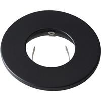 Wessex Electrical Wessex IP20 Compact Fire Rated GU10 Downlight Bezel Only in Black Steel