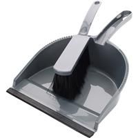 Dustpan & Brush Set 340 x 220 x 90mm Rubber