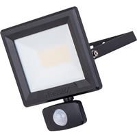 Wessex Electrical Wessex LED PIR Floodlight IP65 30W 3600lm 4000K in Black Rubber