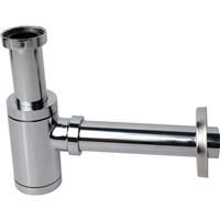 Made4Trade Bottle Trap in Chrome Plated Brass 1 1/4" Adjustable Height