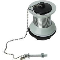 Made4Trade 1 1/4" Basin Waste Chain Poly Plug Unslotted