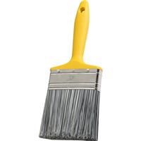 Unbranded Contractor Masonry Paintbrush 4" in Yellow Plastic