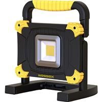 Wessex Electrical Wessex 18V Li-ion Battery Pack LED Worklight Body Only in Black Aluminium
