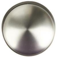 Lockworks Ringed Mortice Knob Brushed (Pair) in Nickel