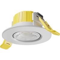 Wessex Electrical Wessex LED Integrated Dimmable Fire Rated Downlight IP65 6W 600lm 3CCT in White