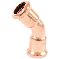 Made4Trade Press Fit Elbow 45deg 15mm Copper