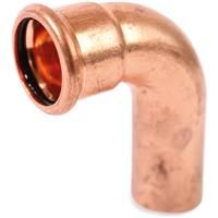 Made4Trade Press Fit Street Elbow 15mm Copper
