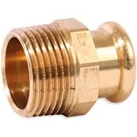 Made4Trade Press Fit Male Adaptor 15mm x 1/2" Copper