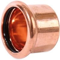 Made4Trade Press Fit Stop End 15mm Copper