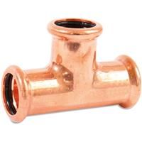 Made4Trade Press Fit Equal Tee 22mm Copper