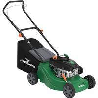 Hawksmoor 132cc HP Petrol Lawnmower 40cm in Green Steel