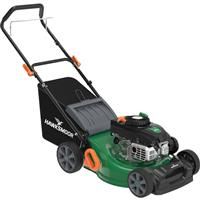 Hawksmoor 149cc HP Petrol Lawnmower 46cm in Green Steel