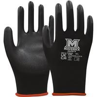 Maverick Safety Maverick MK16 Precision Work Gloves Large in Black