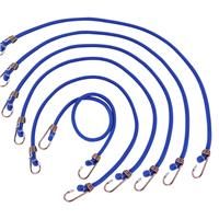 Minotaur Heavy-Duty Bungee Cord Set 10mm x 900mm (6 Pack) in Blue Latex