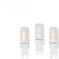 Wessex Electrical Wessex LED G9 Dimmable Capsule Lamps 2.2W Warm White 300lm (3 Pack)
