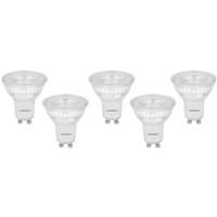 Wessex Electrical Wessex LED GU10 Glass Bulbs 2W Cool White 230lm (5 Pack)