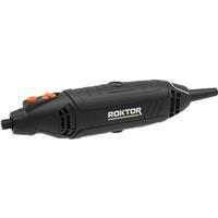 ROKTOR 135W Electric Multi Tool 25pc Accessories 230V in Black Rubber