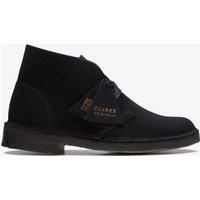 Clarks Originals Womens Desert Boot Suede Black Boots 7.5 UK