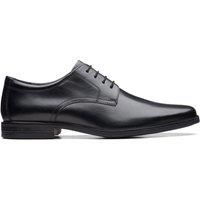 Clarks Men/'s Howard Walk Oxford, Black (Black Leather), 7.5 UK