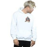 Captain America Tattoo Breast Print Hoodie