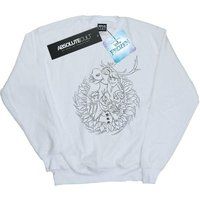 Disney Boys Frozen Friends Wreath Sweatshirt White 12-13 Years