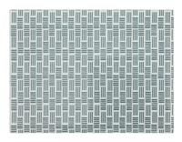 Argos Home Rectangular Patterned Glass Work Top Saver - Grey