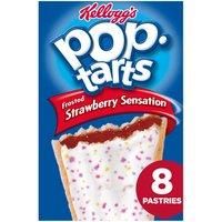 Kelloggs Pop Tarts Frosted Strawberry Sensation, (8 x 48g) 384g