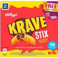 Kellogg's Krave Chocolate Hazelnut Stix 5 x 20.5g