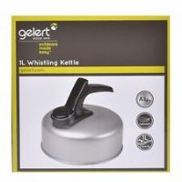 Gelert Unisex 1L WhistleKettle00 Kettle - One Size