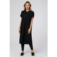 Knitted Midi V-neck Dress