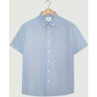 Peter Werth Church Mens Short Sleeve Shirt Light Blue