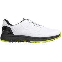 Stromberg - Razor - Mens Spikeless Waterproof Golf Shoes - Comfortable Memory Foam - Mens Sports Trainer - White - 8