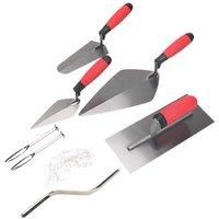 8 Piece Brick Trowel Set