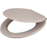 Pilica Soft-Close Toilet Seat Moulded Wood Taupe (786RT)