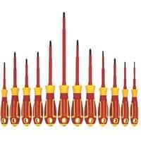 Magnusson Mixed VDE Screwdriver Set 12 Pcs (611JJ)